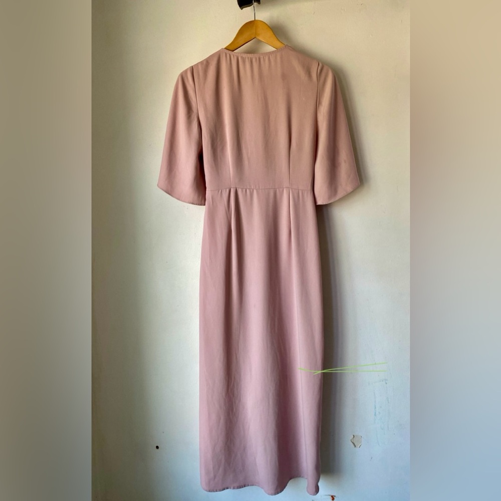 Lulu’s S My Type Blush Pink Midi Dress - Picture 5 of 15